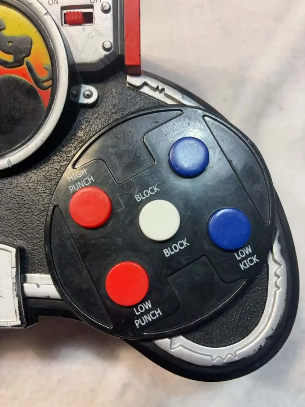 NOT TESTED Jakks Pacific Mortal Kombat Plug & Play TV Games Controller